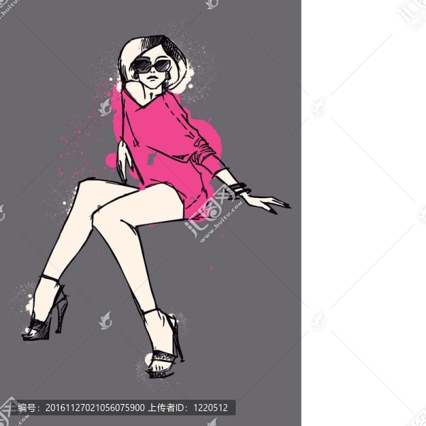 畫像的女人