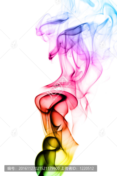 白色抽象煙霧