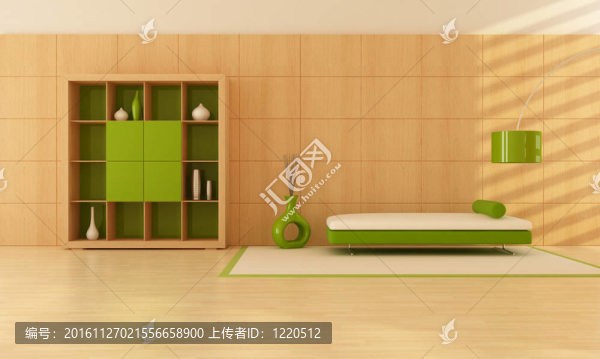 綠色木室內(nèi)