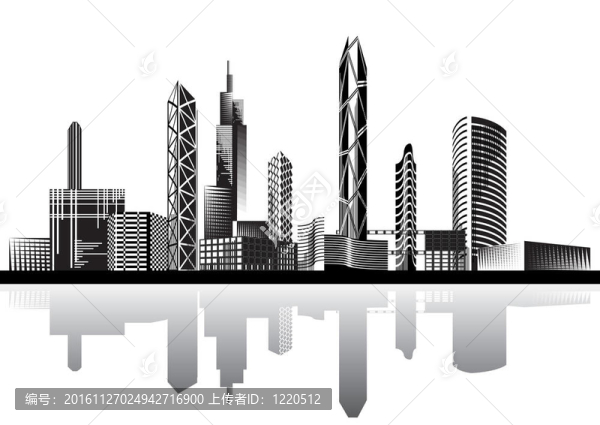黑白城市