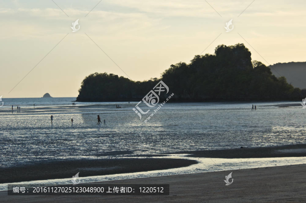 在安達(dá)曼海的日落
