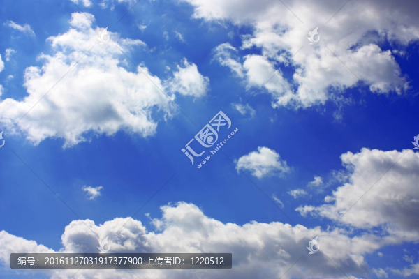 藍色的天空
