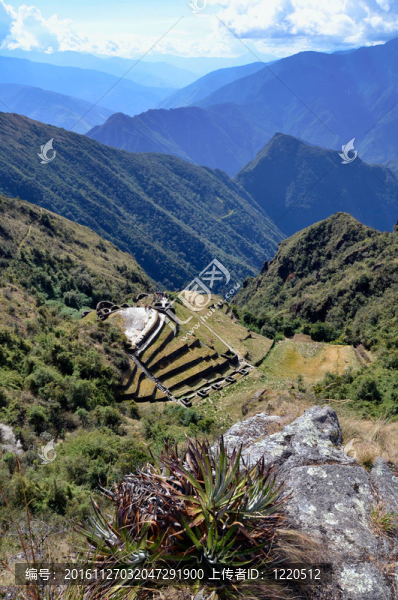 對(duì)phuyupatamarca毀滅印加古道觀