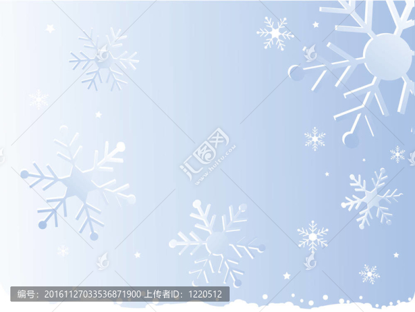 雪花；圣誕背景