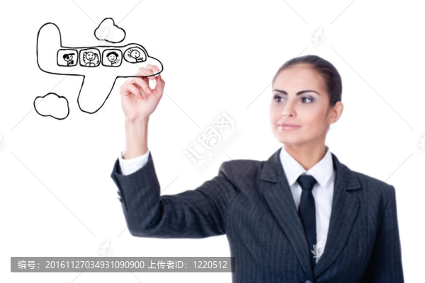 年輕的商人與空圖