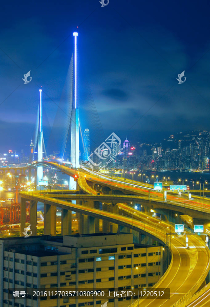 橋夜景