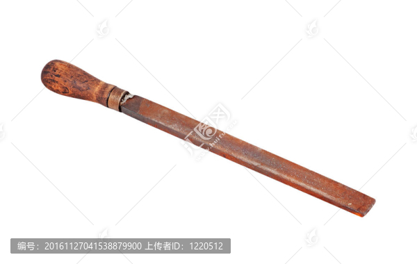 生銹的舊文件（RASP）；孤立在白色背景