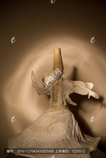 苦行僧的雕像