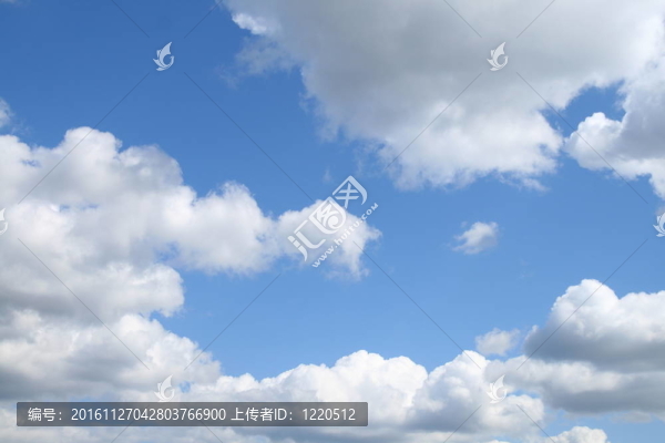 藍(lán)色的天空