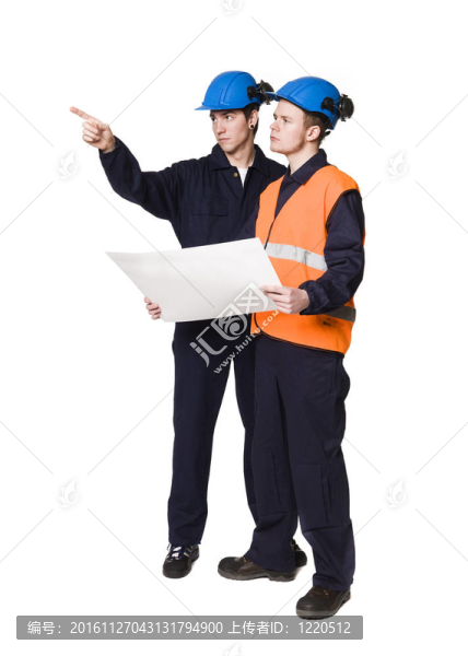 男人在workingclothes