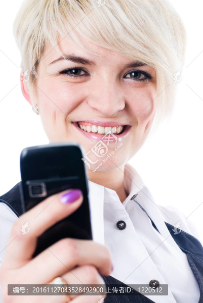 帶手機的女孩
