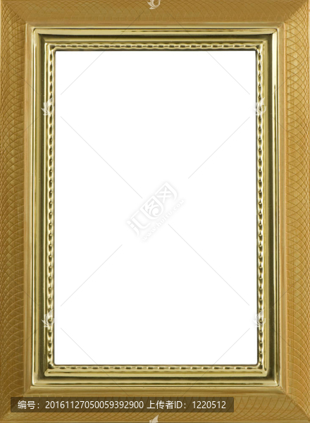 金色金屬框架