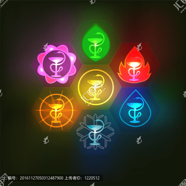 醫(yī)學圖標集