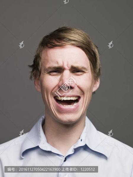 一個痛苦的人的畫像