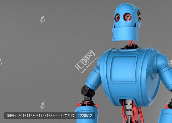 站立的機器人
