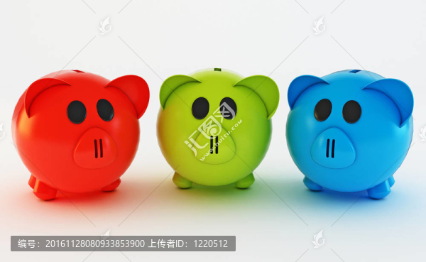 三色小豬銀行