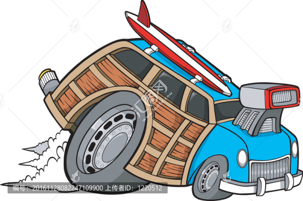 木質(zhì)馬車賽車