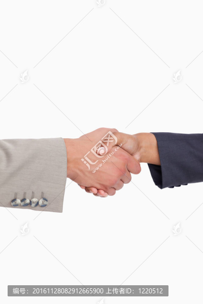 商業(yè)人士的握手觀點(diǎn)