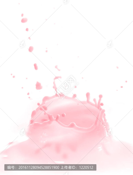 草莓牛奶飛濺