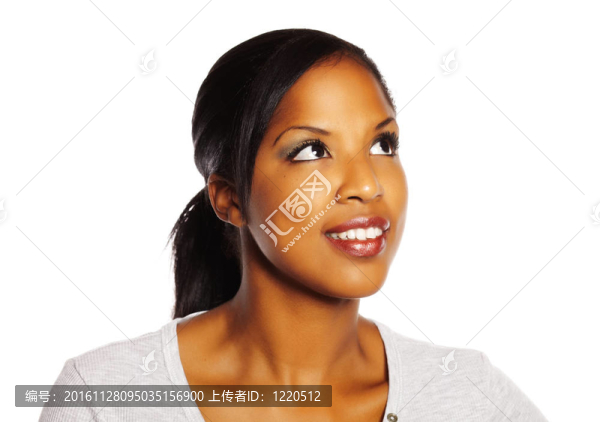 漂亮的黑女人