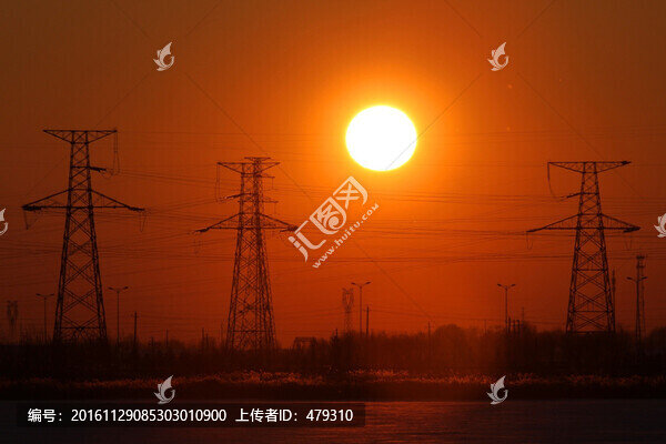 供電,高壓線,電塔,輸電