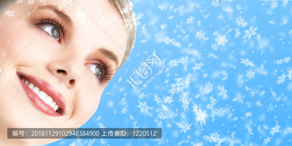 圣誕節(jié)的女人
