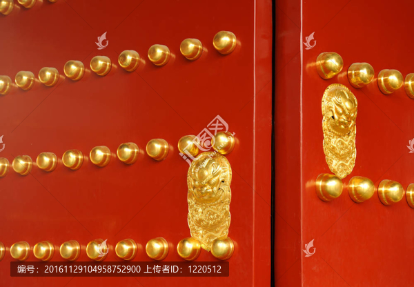 標志性的中國的大門；北京；中國。
