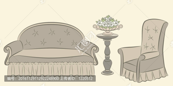 沙發(fā)和扶手椅