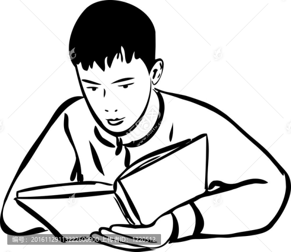 男孩讀一本書大綱