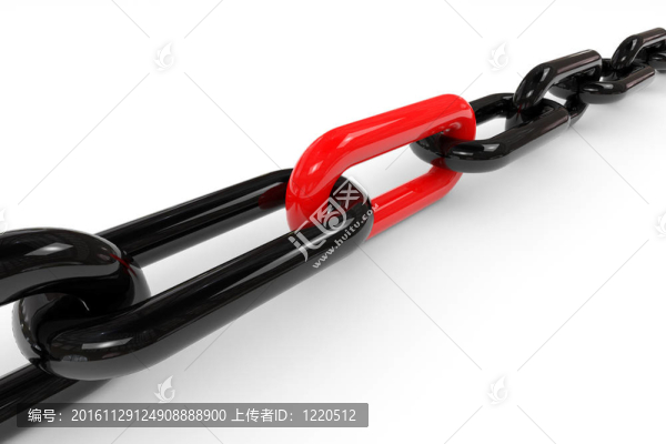 紅色的鏈條