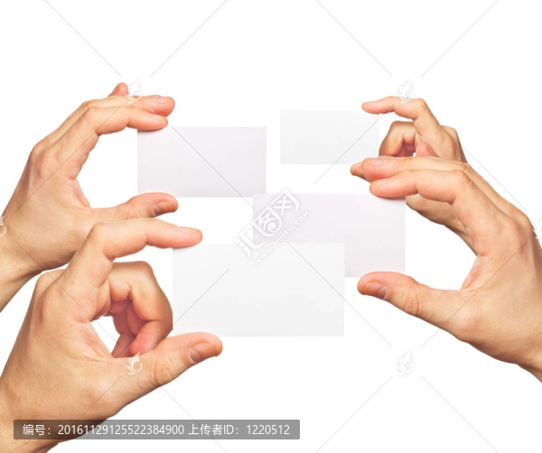 手名片
