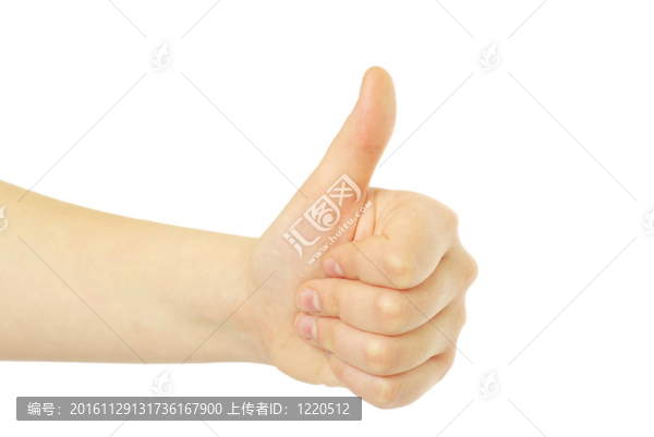 成功的手