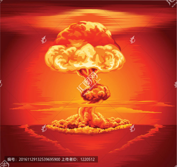 核爆炸蘑菇云