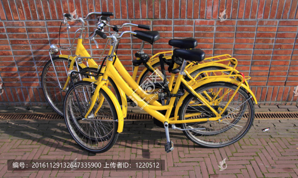 黃色的自行車