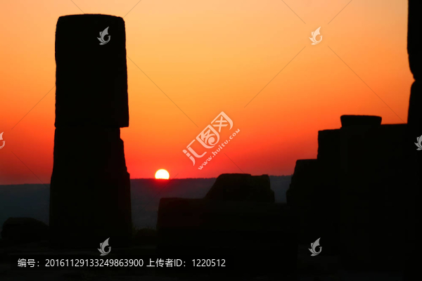 考古學(xué)的地標(biāo)在森塞特