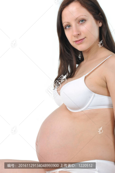 懷孕的女人
