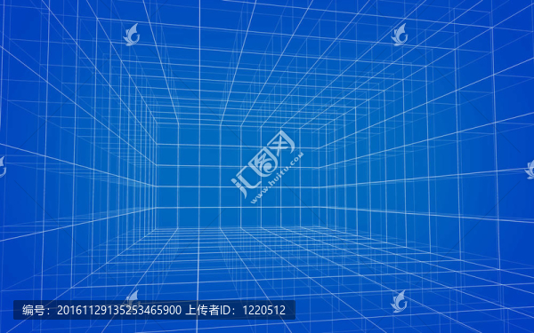 矩陣的線框的背景