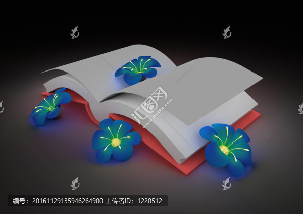 書和花