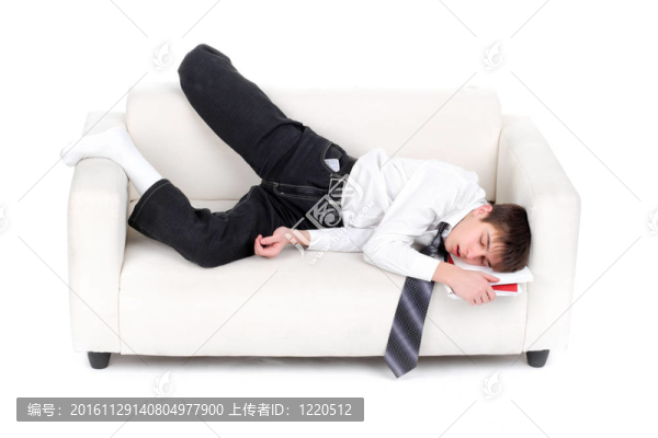 累了的少年