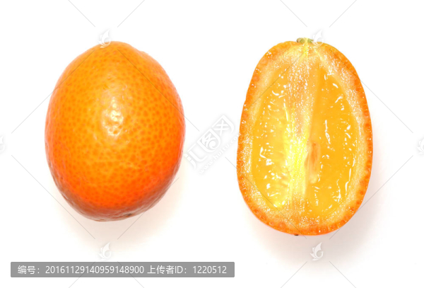 新鮮的有機(jī)金桔