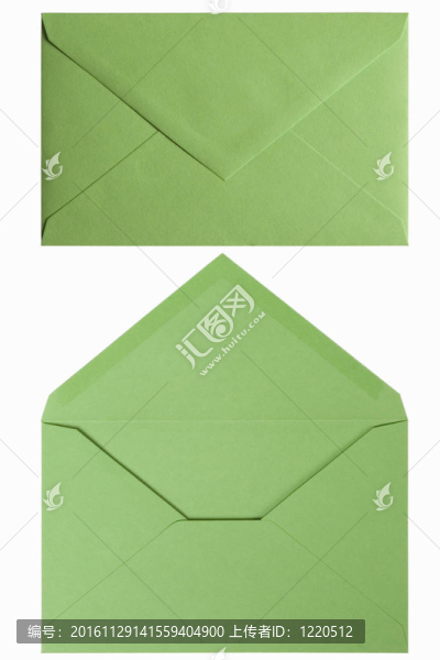 綠色的信封