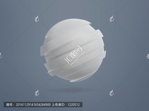 球模型切片