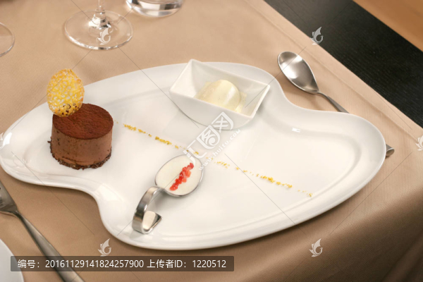 餐廳的甜點