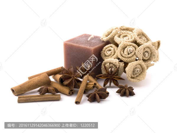 芳香的棕色組成