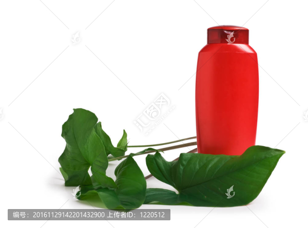 對(duì)shampooand綠葉瓶