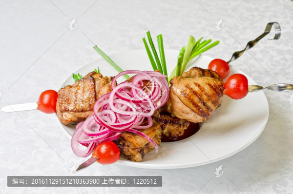 烤串肉