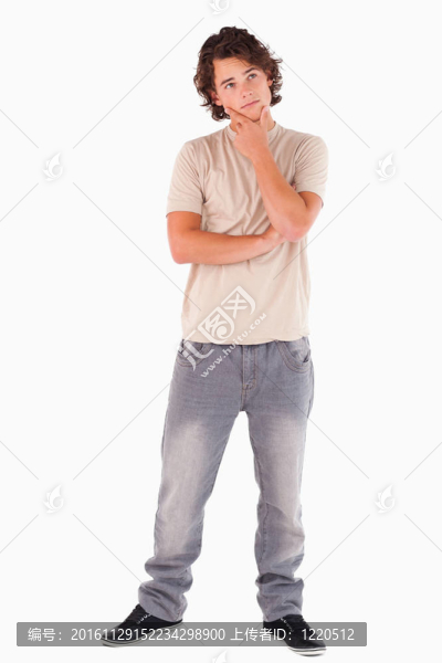 有思想的人的姿勢