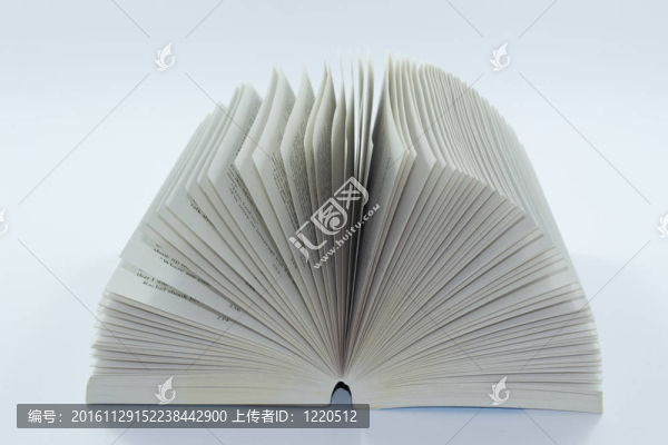 打開的書