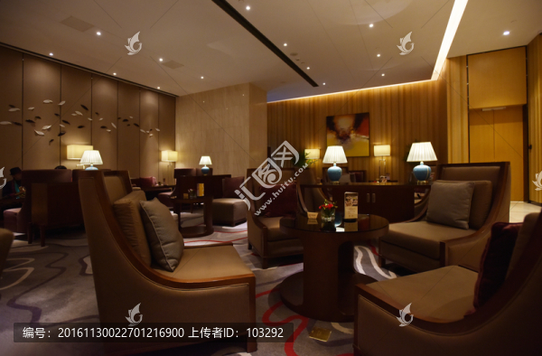 北上海大酒店的咖啡廳
