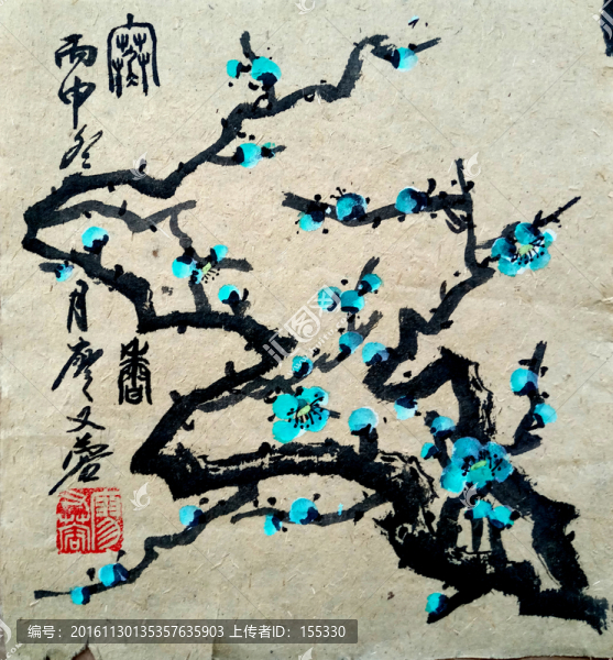 中國(guó)畫(huà)梅花